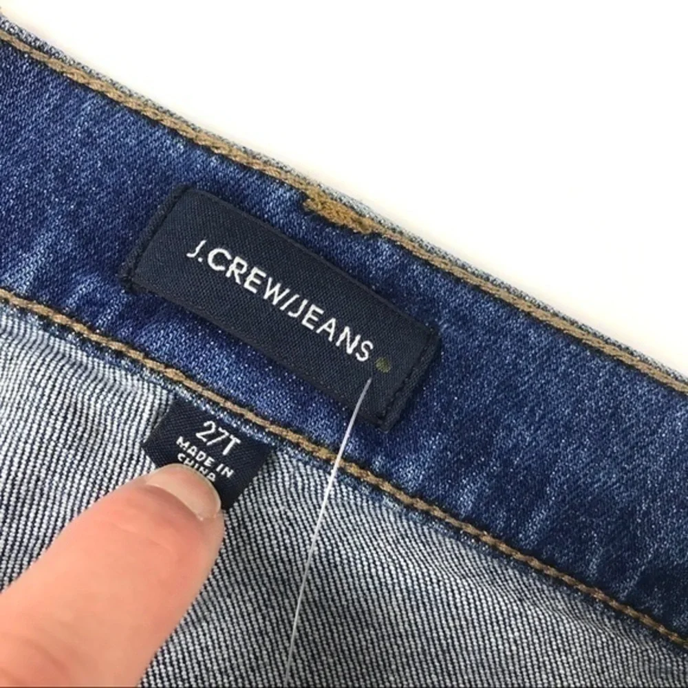 New J Crew Tall Slim Boyfriend Jeans 27T